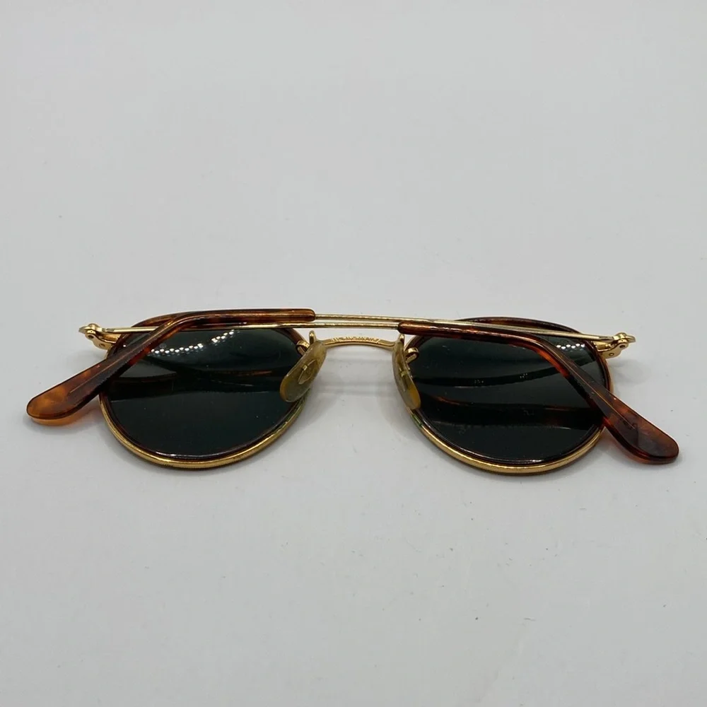 Vintage Ray Ban W1675 Classic Metals Sunglasses Tortoise Shell